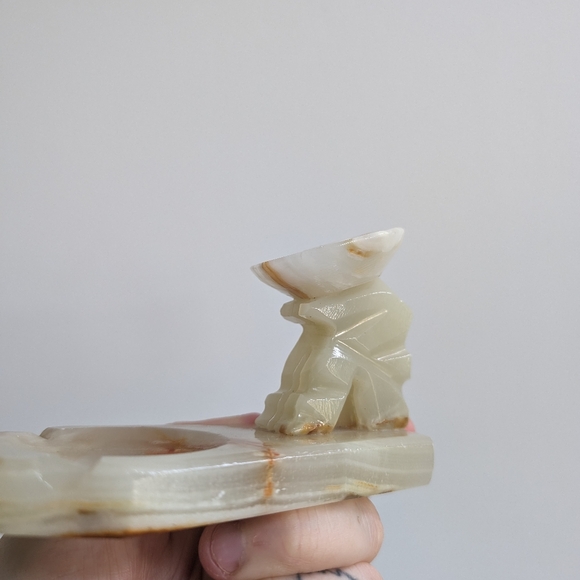 Vintage onyx ashtray - Picture 3 of 5